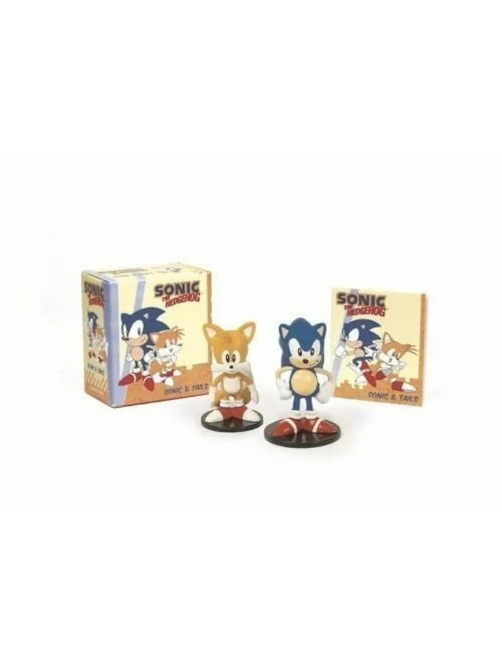Sonic The Hedgehog Collectible Figures Tails Running Press Mini Book New 2008